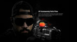 Osight SE DPP Enclosed Red Dot Sight with DPP Footprint and Side-Load CR1620 Battery featuring 2 MOA Dot & 32 MOA Circle Multi-Reticle System