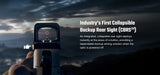 Osight XE AMRS Enclosed Emitter Red Dot with Multi-Reticle System