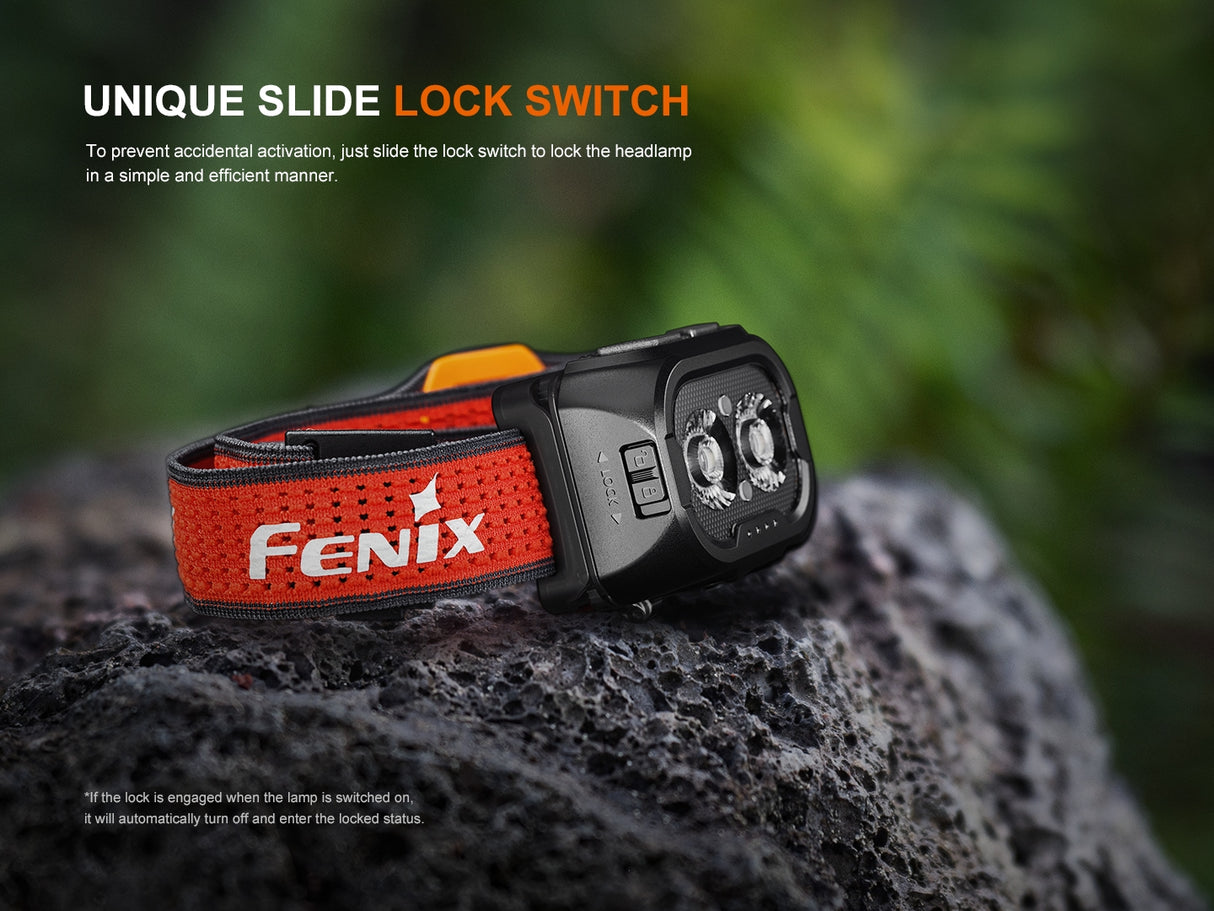 Fenix HL18R-T V2.0 800 Lumen Rechargeable Trail Running Headlamp