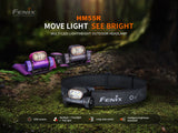 Fenix HM55R 1200 Lumen Lightweight Rechargeable Running Headlamp