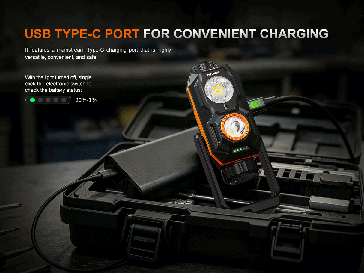 Fenix WT26RM 2500 Lumen Multi-Output Work Light