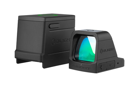 Olight Osight Red or Green Dot Mountable Sight with Magnetic Rechargeable Charging Cover