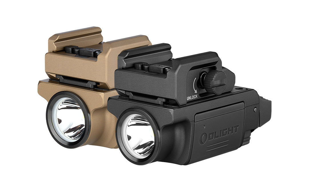 Lampe Olight PL-MINI 3 Valkyrie – 600 Lumens – Rechargeable – Montage Sur Rail – Noir