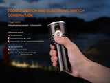 Fenix LR35R Pro 10000 Lumen Ultra Bright Flashlight with UV Light