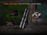 Fenix PD26R ACE 1300 Lumen Custom Mode Set Rechargeable EDC Flashlight