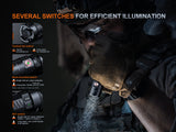 Fenix PD35R ACE 2000 Lumens Multi-Mode Rechargeable Tactical Flashlight