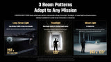 Nitecore P17iX Compact 5000 Lumen Tactical Flashlight with Customizable Controls