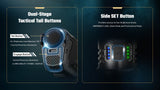 Nitecore P27iX 5000 Lumen Customizable Tactical Flashlight with Multi-Beam Modes