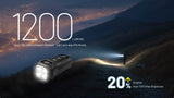 Nitecore TUP2 1200 Lumen MCT Rechargeable Keychain EDC Flashlight