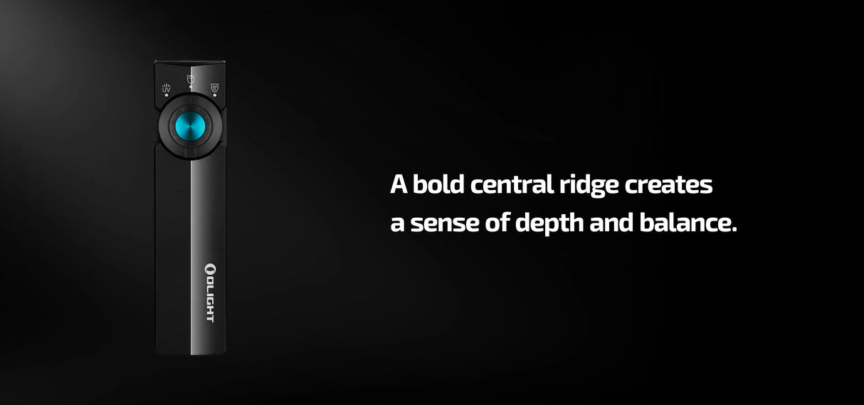 Olight ArkPro Lite 1200 Lumen Rechargeable EDC Flashlight with UV Light