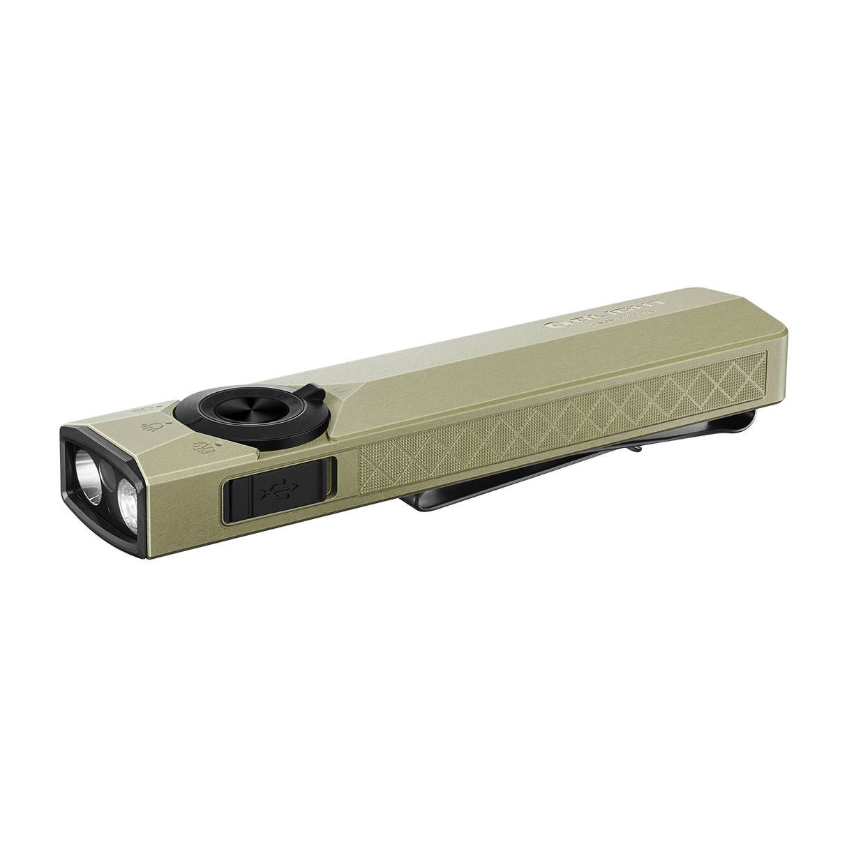 Olight ArkPro Ultra 1700 Lumen Rechargeable EDC Flashlight with UV Light & Green Laser