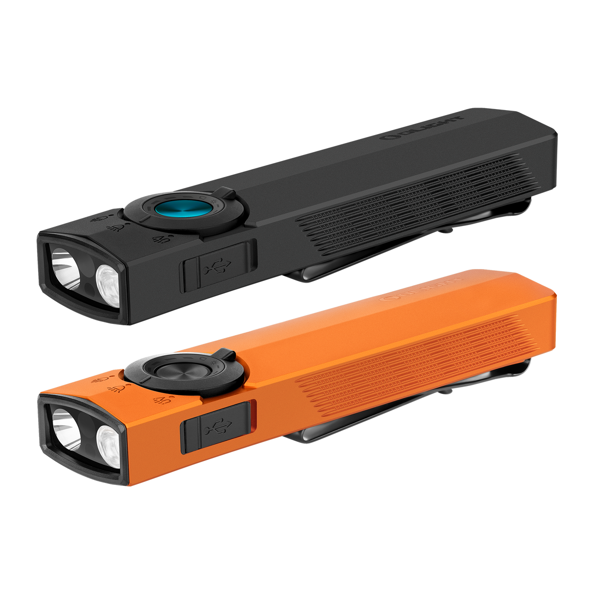 Olight ArkPro 1500 Lumen Rechargeable EDC Flashlight with UV Light & Green Laser