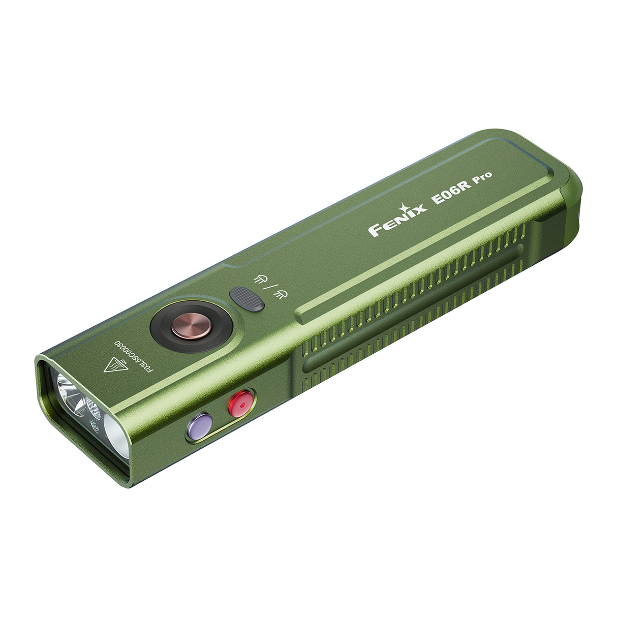 Fenix E06R Pro 1600 Lumen USB-C Rechargeable EDC Flashlight with UV Light and Red Laser