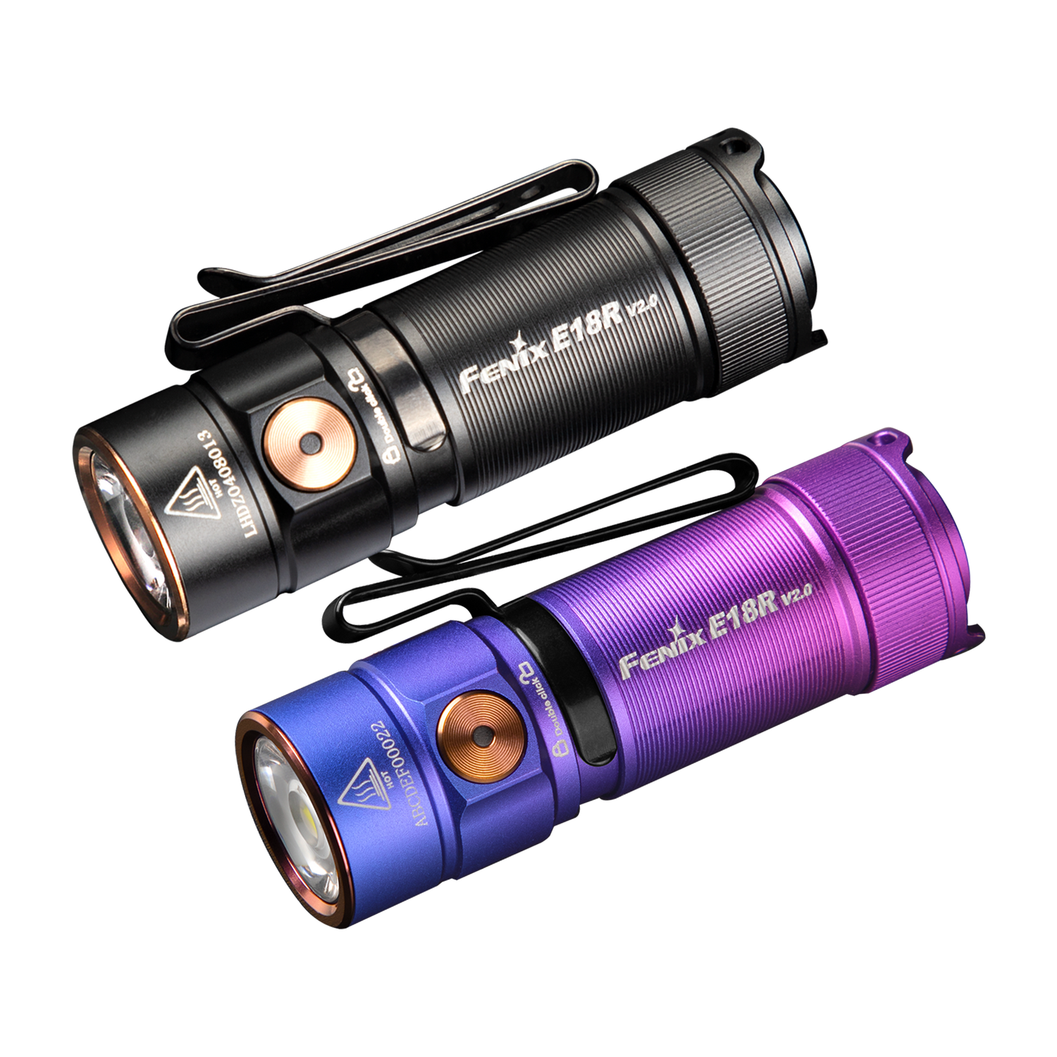 fenix e series flashlight Fenix E18R v2.0 1200 Lumen USB-C Rechargeable EDC Flashlight – Longhorn Tactical