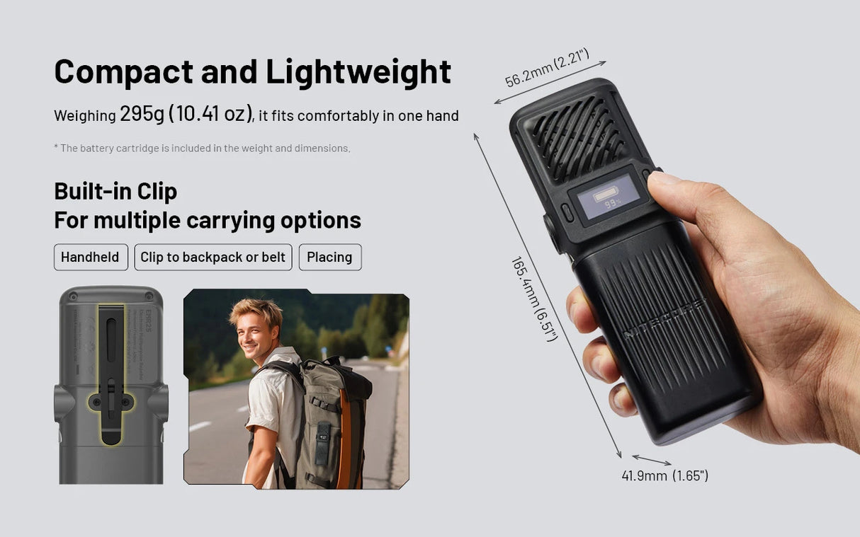 Nitecore EMR25 3-in-1 Multipurpose Ultrasonic Rechargeable Mosquito Repeller