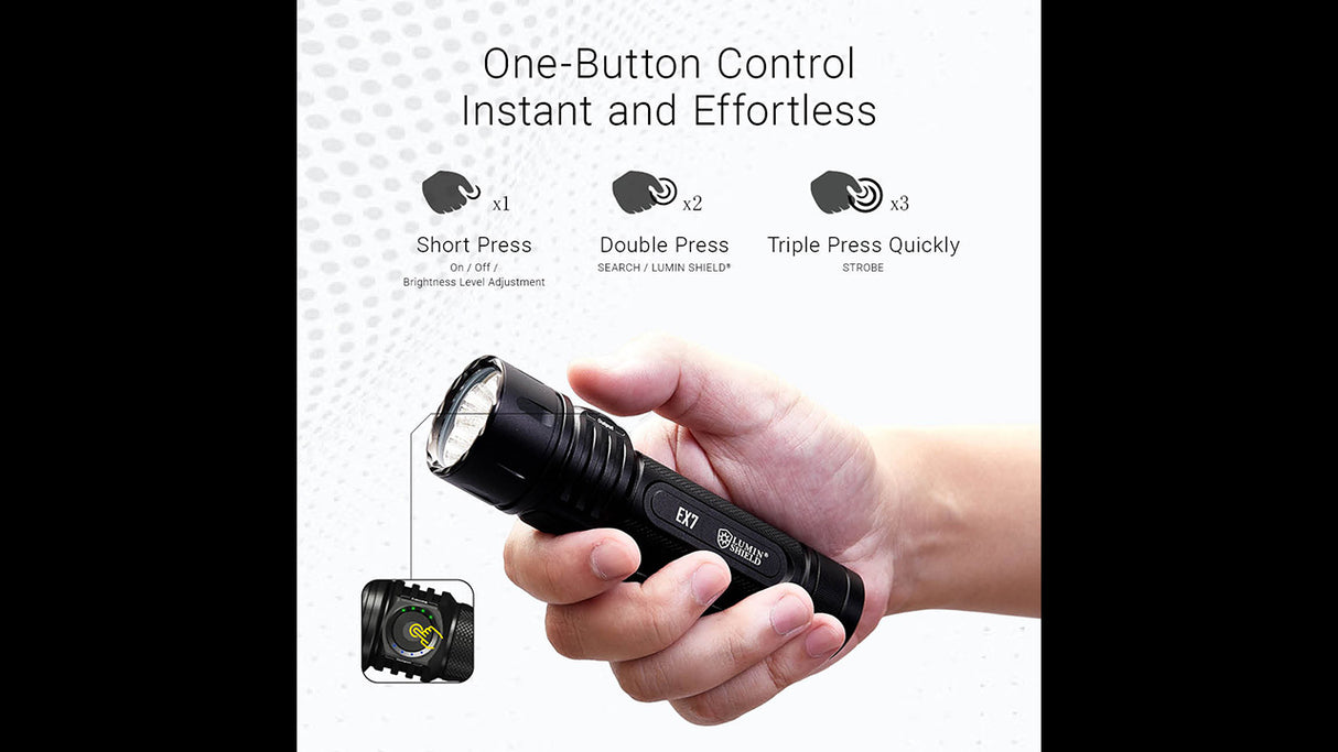 Nitecore EX7 6000 Lumen High Performance Rechargeable Flashlight