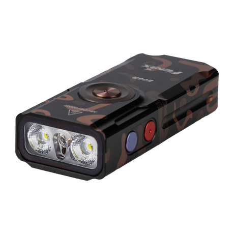 Fenix E06R 700 Lumen USB-C Rechargeable EDC Flashlight with UV Light & Red Laser