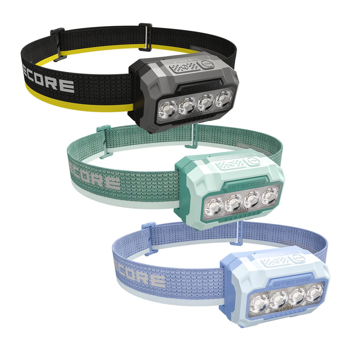 Nitecore HA23 UHE 600 Lumen AAA Camping Headlamp with Multiple Color Temperatures