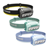 Nitecore HA23 UHE 600 Lumen AAA Camping Headlamp with Multiple Color Temperatures