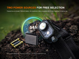 Fenix HL45R 1000 Lumen Zoomable Rechargeable Dual Fuel AAA Compatible Headlamp