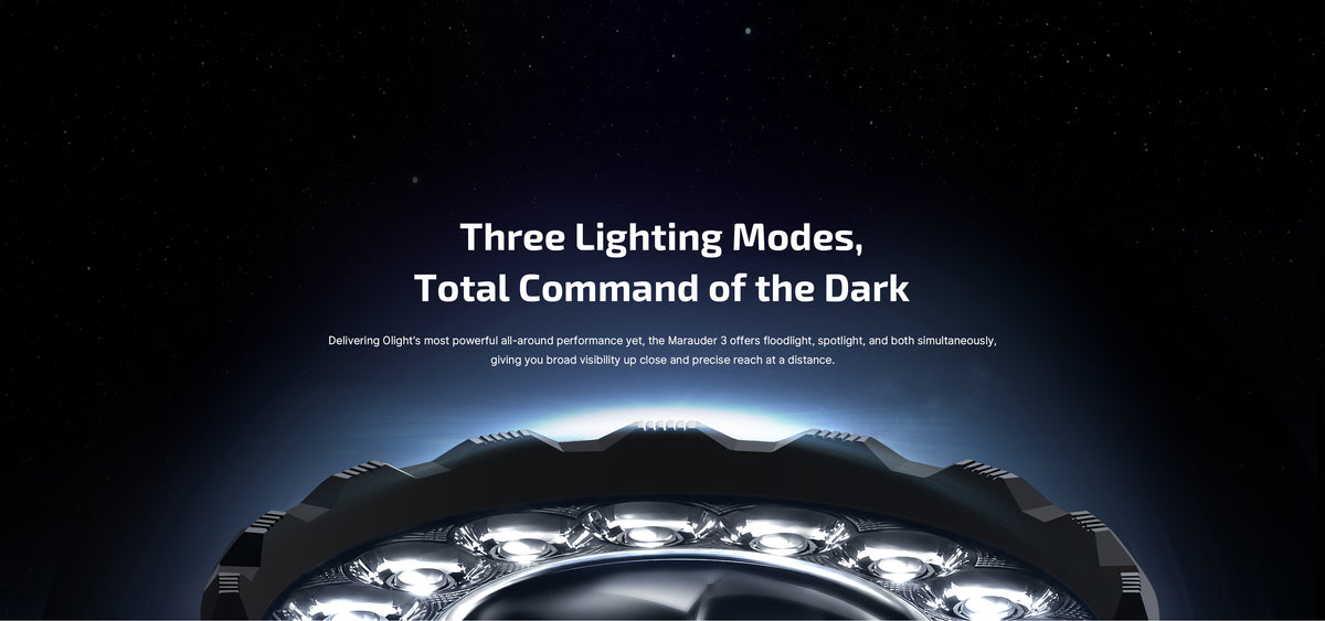 Olight Marauder 3 25,000 Lumens Long Throw Rechargeable Flashlight