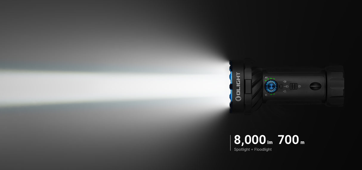 Olight Marauder Mini 2 10,000 Lumen Ultra Bright Long Throwing Flashlight