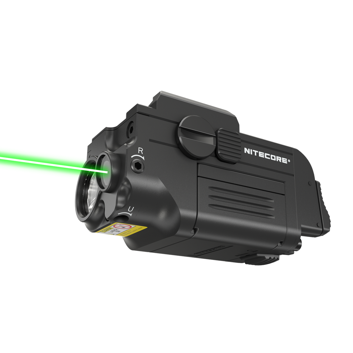 Nitecore NPL25 GL 900 Lumen Rechargeable Mounted Flashlight with Green Laser Sight