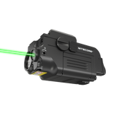 Nitecore NPL25 GL 900 Lumen Rechargeable Mounted Flashlight with Green Laser Sight