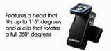 Olight Oclip 2 Pro 530 Lumen Multi-Function (Floodlight, Spotlight, Red Light) Rechargeable Clip-On Flashlight
