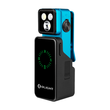 Olight Oclip 2 Pro 530 Lumen Multi-Function (Floodlight, Spotlight, Red Light) Rechargeable Clip-On Flashlight