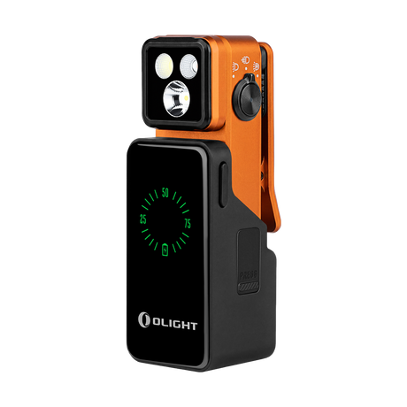Olight Oclip 2 Pro 530 Lumen Multi-Function (Floodlight, Spotlight, Red Light) Rechargeable Clip-On Flashlight
