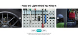 Olight Oclip 2 Ultra 580 Lumen Multi-Function (Floodlight, Spotlight, Red Light, UV Light) Rechargeable Clip-On Flashlight