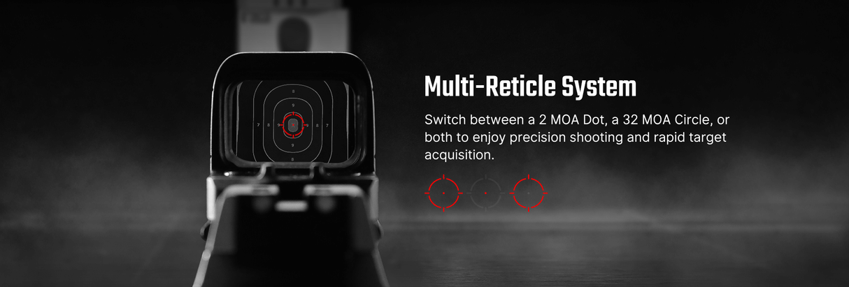 Olight Osight SE 2 MOA Dot Sight with 32 MOA Circle with Enclosed Optic