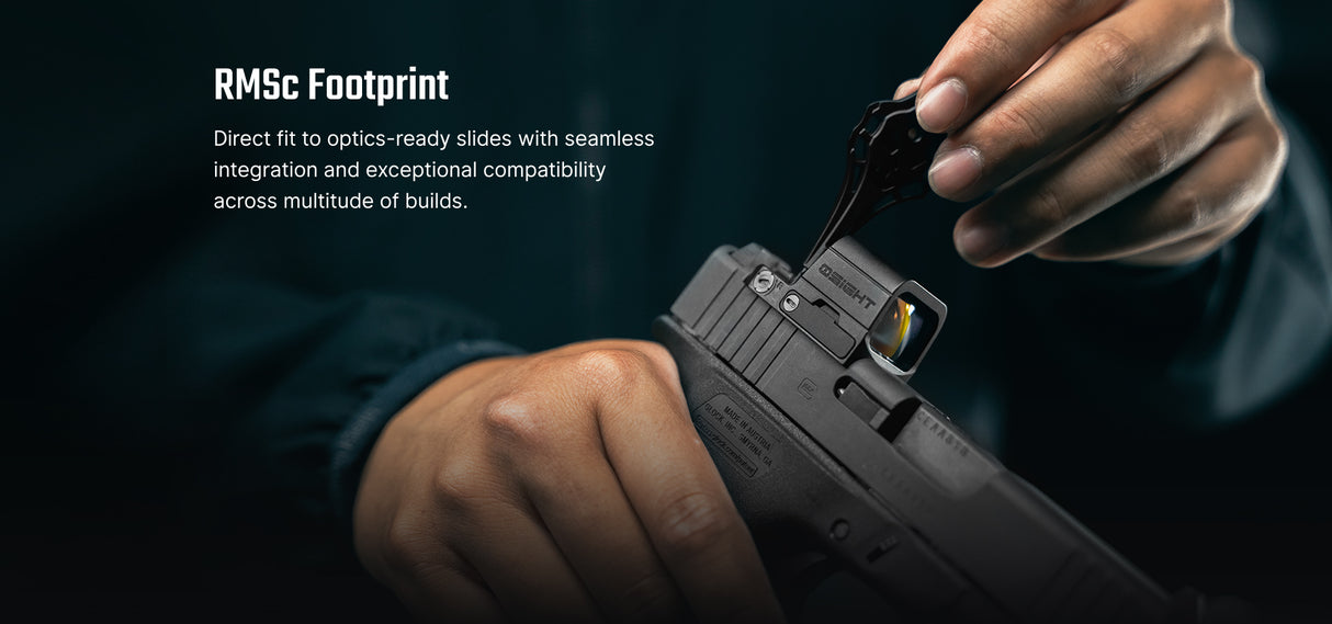 Olight Osight SE 2 MOA Dot Sight with 32 MOA Circle with Enclosed Optic