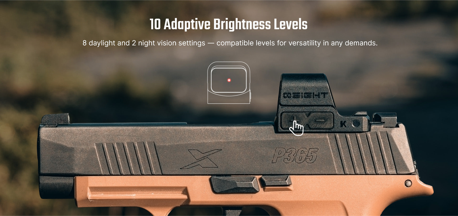 Osight K 6 MOA Dot Sight Optic – Longhorn Tactical