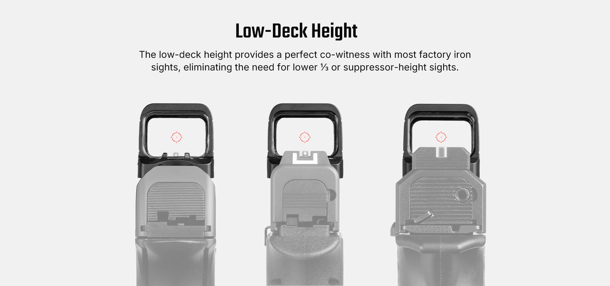 Olight Osight S 2 MOA Dot Sight with 32 MOA Circle with Magnetic USB-C Rechargeable Charging Cover