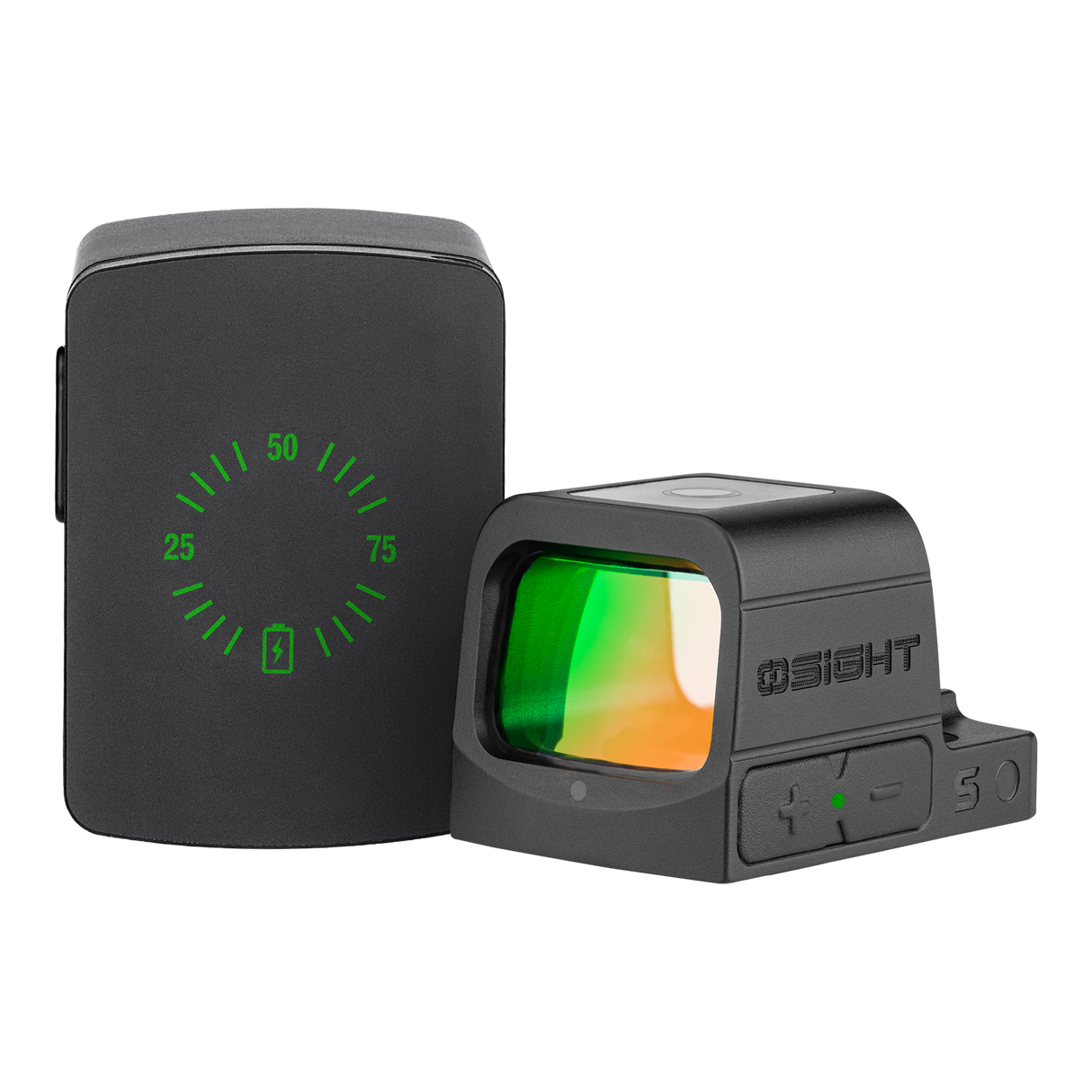 Olight Osight S 2 MOA Dot Sight with 32 MOA Circle with Magnetic USB-C Rechargeable Charging Cover