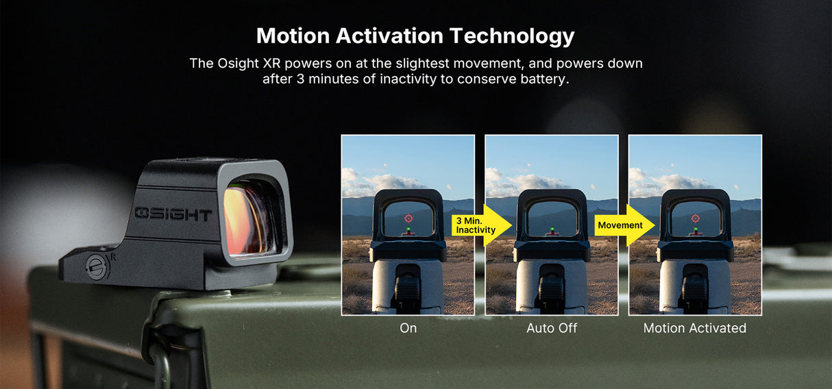 Olight Osight XR Multi-Reticle Enclosed Pistol Optic