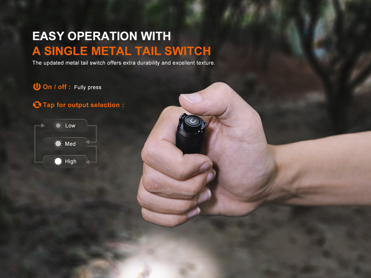 Fenix PD36R ACE + E12 V3.0 Light Bundle