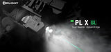 Olight PL X GL 1200 Lumen Rechargeable Mountable Flashlight with Green Laser