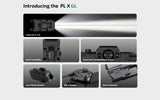 Olight PL X GL 1200 Lumen Rechargeable Mountable Flashlight with Green Laser