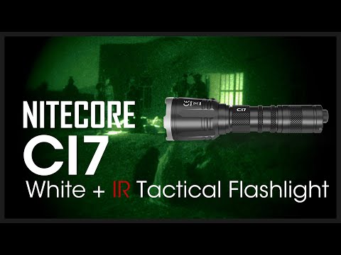 NITECORE CI7 2500 Lumen White and Infrared IR Tactical Flashlight