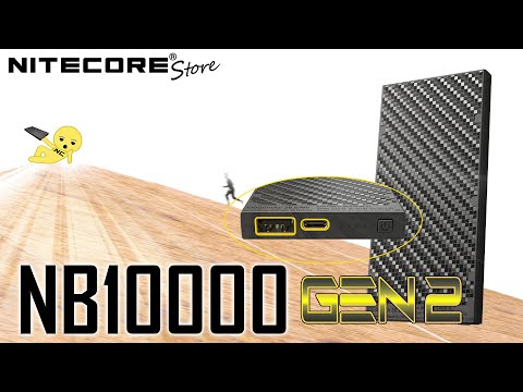 NITECORE NB10000 Gen 2 QC USB/USB-C Dual Port 10000mAh Power Bank