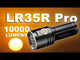 Fenix LR35R Pro 10000 Lumen Ultra Bright Flashlight with UV Light