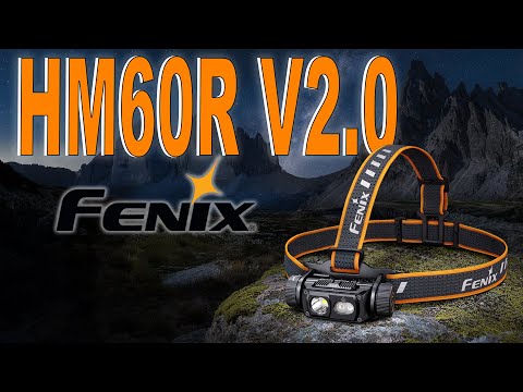 Fenix HM60R V2.0 1600 Lumen Rechargeable Outdoor Headlamp