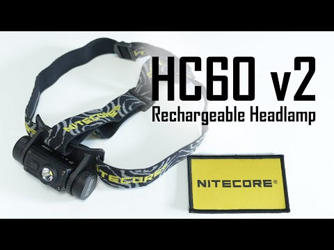 Nitecore HC60 v2 1200 Lumen USB-C Rechargeable Headlamp