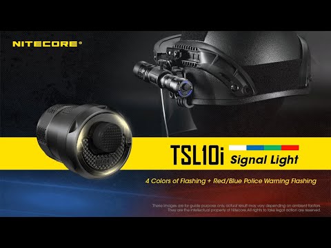 NITECORE TSL10i Signal Light Tailcap for P20i, and i4000R