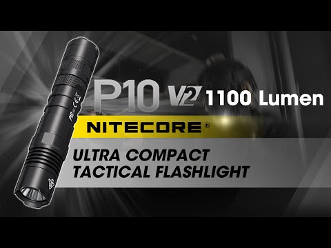 NITECORE P10 v2 1100 Lumen Compact Flashlight