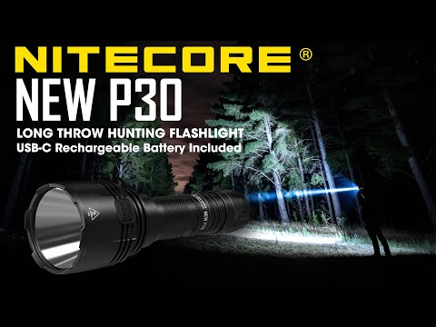 NITECORE NEW P30 1000 Lumen 676 Yard Long Throw Hunting Flashlight