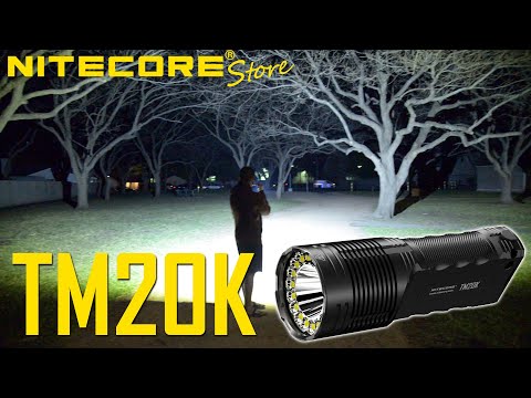 NITECORE TM20K 20,000 Lumen Rechargeable Flashlight – Longhorn